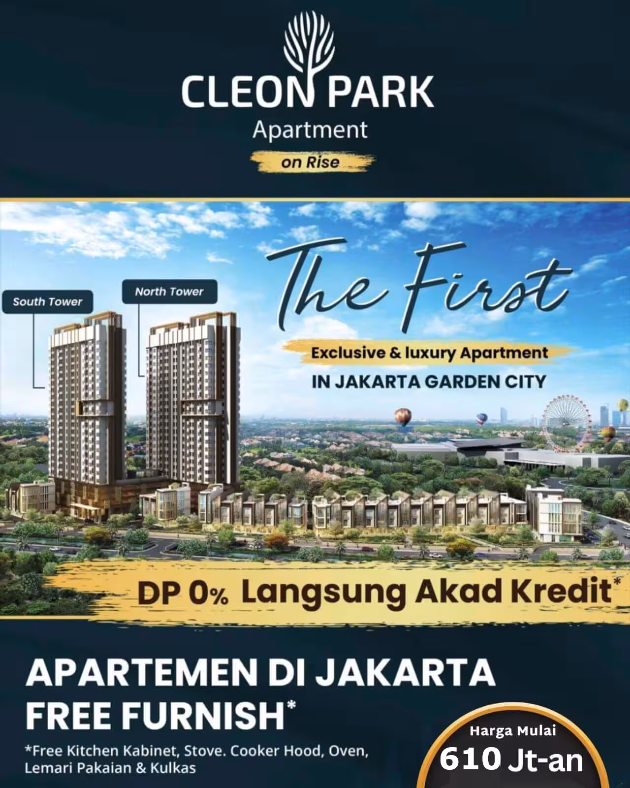 Apartemen Cleon Park JGC